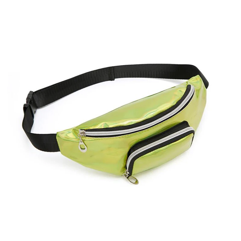 Поясная Сумка UOSC голографические блестки Женская поясная сумка Лазерная