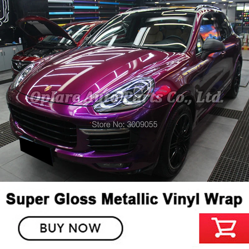 Высококачественная автомобильная пленка фиолетовая блестящая фотопленка для
