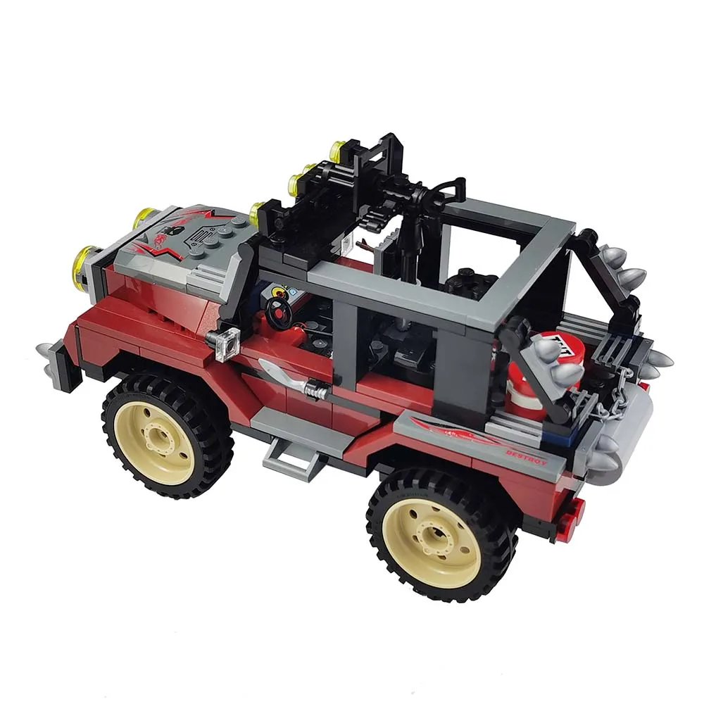 Обучающий строительный блок для армирования силы карауна Джип 307 шт. Обучающие