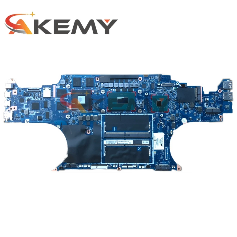 For HP ZBook Studio X360 G5 Motherboard Intel CM246 With SR3YX Xeon E-2176M CPU N18P-Q1-A1 P1000 4GB DDR4 L30969-601 DA0XW1MBAI0