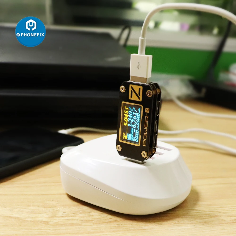 Портативный USB тестер POWER Z Type C цифровой вольтметр Micro QC3.0/PD детектор напряжения