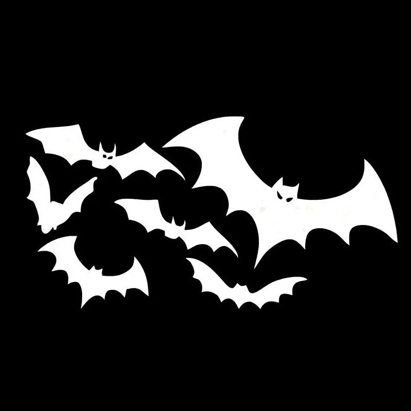 

Flocks of BATS Floating Car Stickers Reflective Decals Personalized Car Stickers Bat,18cm*9cm