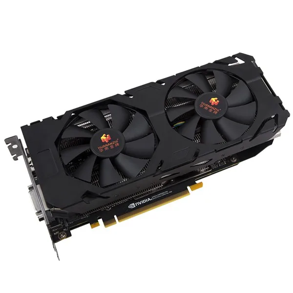 HUANANZHI черный металл + пластик RTX2070 8G графическая карта 256bit GDDR6 двойной вентилятор