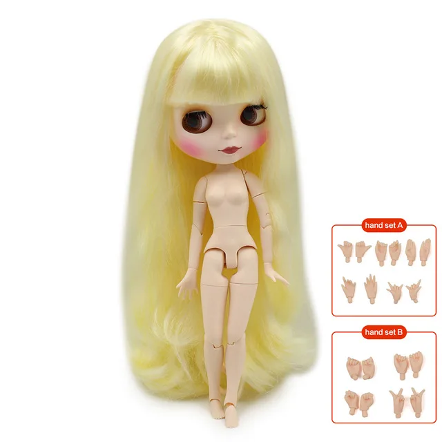 Ледяная фабрика blyth кукла Обнаженная шарнир тело 1/6 BJD 30 см модные куклы игрушки подарок специальная цена на продажу - Цвет: 280BL288 L