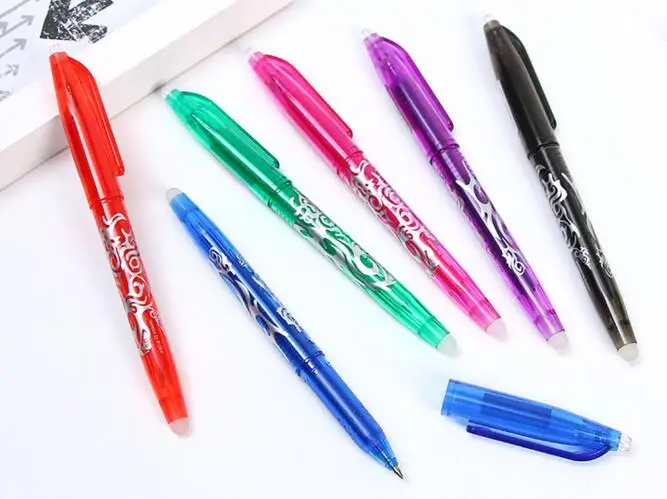 1 шт. Новинка стираемая ручка гелевая маркер цветные чернила 0 5 мм перо пуля на