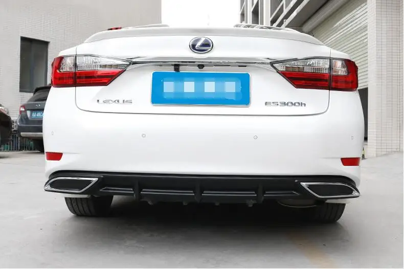 Для Lexus ES250 ABS задний бампер диффузор протектор для 2018-2019 ES200 ES350 Комплект кузова