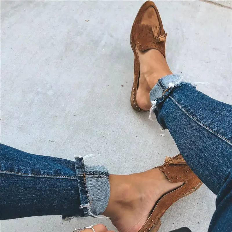 CYSINCOS/женские лоферы на плоской подошве Повседневная обувь без застежки балетки