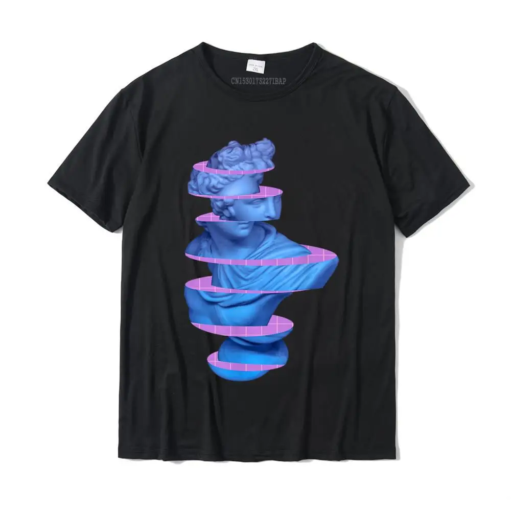 

Vaporwave Marble Roman Greek 3D Sliced Statue T-Shirt Gift Camisas Hombre Brand Men Top T-Shirts Cotton Tops Shirts Custom