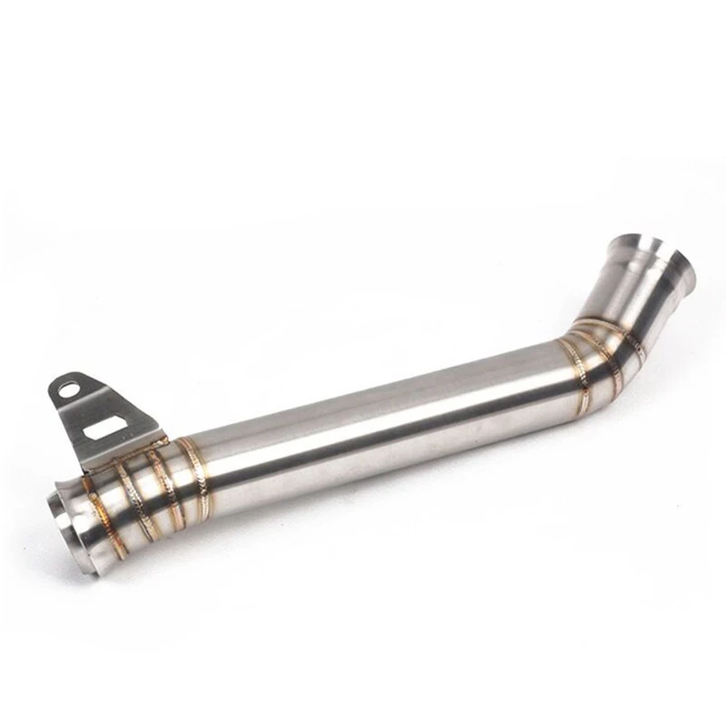 

Motorcycle Exhaust Mid Pipe For KTM 690 Duke 2012-2017 Husqvarna Vitpilen 701 2018-2019 Stainless Steel Middle Link Pipe Muffler