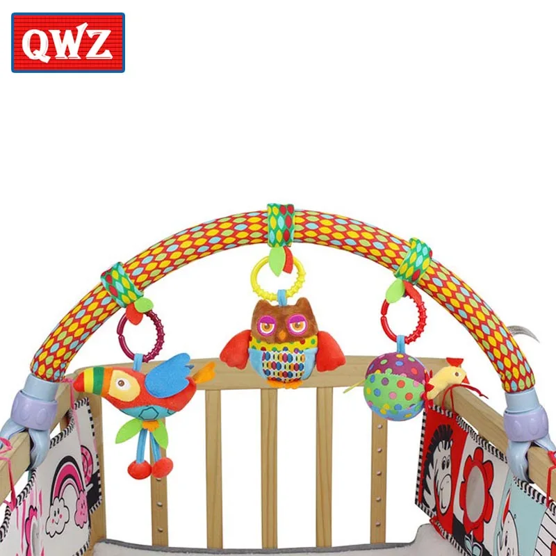 Детская подвесная игрушка QWZ детская кроватка для коляски погремушки сиденье