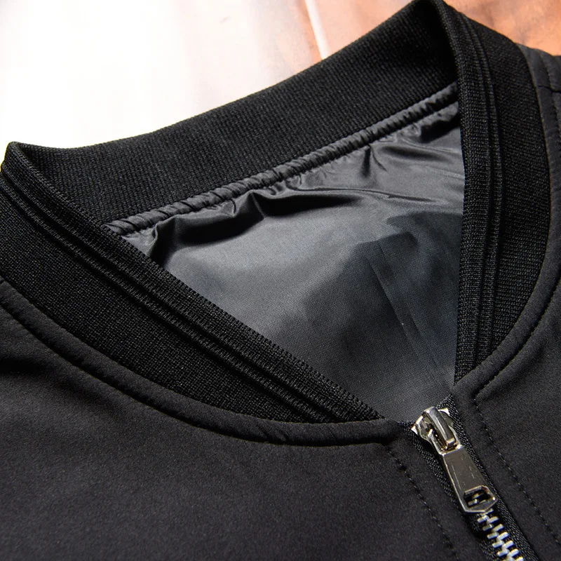2019 весна новая мужская куртка на молнии Мужская Уличная Повседневная с длинным