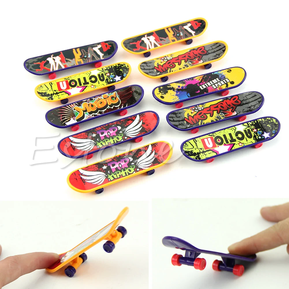 

1pc Mini Finger Board Mini Skateboard Toy Boy Kids Children Gift