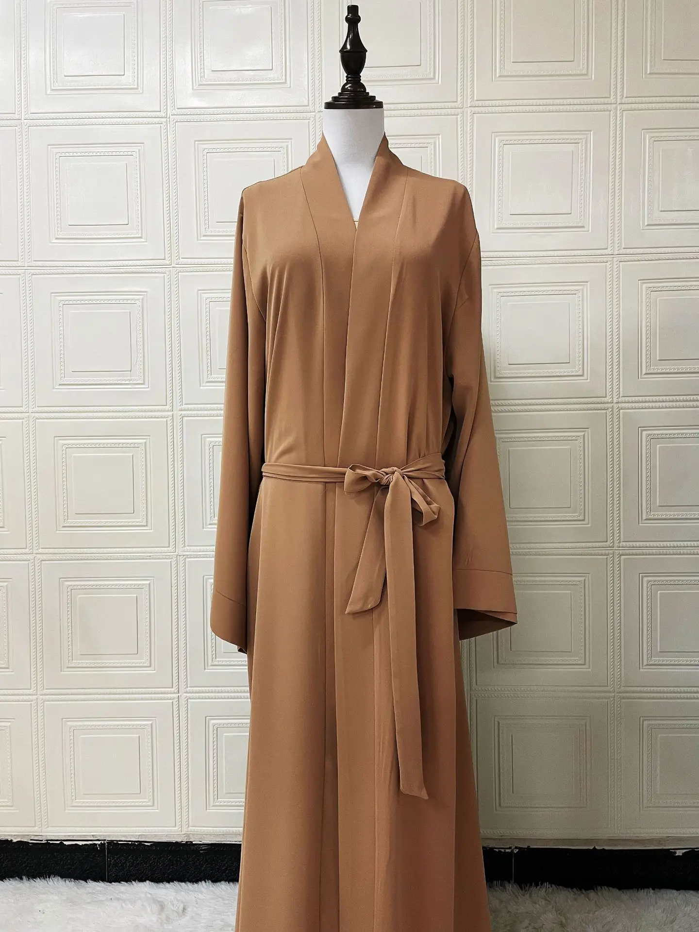 Muslim Dress Muslim Fashion Cardigan Long Muslim Women Abaya Middle East Long Dresses Kimono Belt Dubai Abaya Turkey