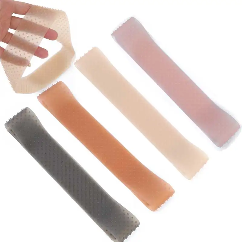 1 шт. пищевая прозрачная силиконовая повязка под парик регулируемая эластичная