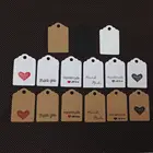 100 шт. 3*2 см подвесные бирки из натуральной крафт-бумаги для сделай сам, подарки, поделки, упаковка, ценники для багажа, бирки с именем, чашка, открытки для торта