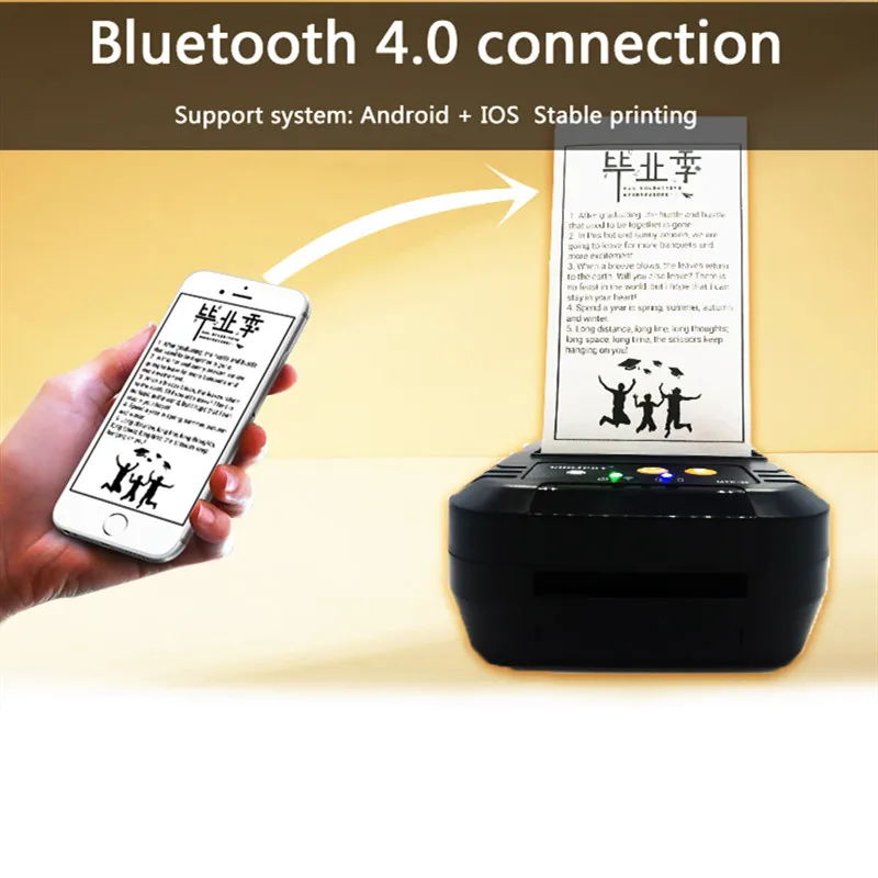 Бесплатная доставка 80 мм Термопринтер для купюр POS принтер ESC / Bluetooth чеков с USB и