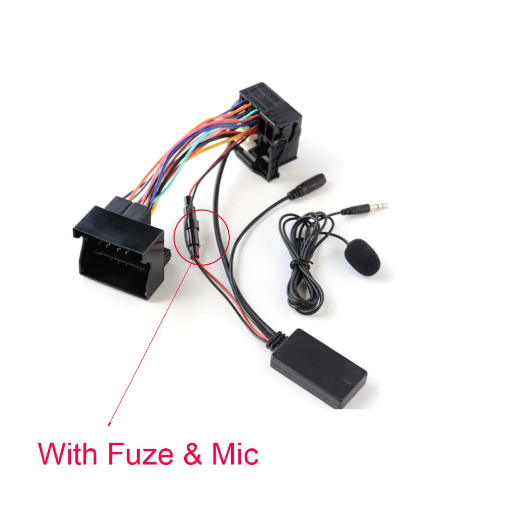 Автомобильный Bluetooth Aux кабель адаптер микрофон для Mercedes Benz W169 W245 W203 W209 W164 X164 W251 W221