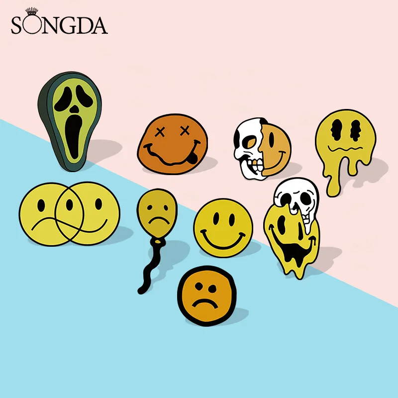 Значки Аватара из страха Дэдпула Акриловые броши Мультяшные аниме булавки со