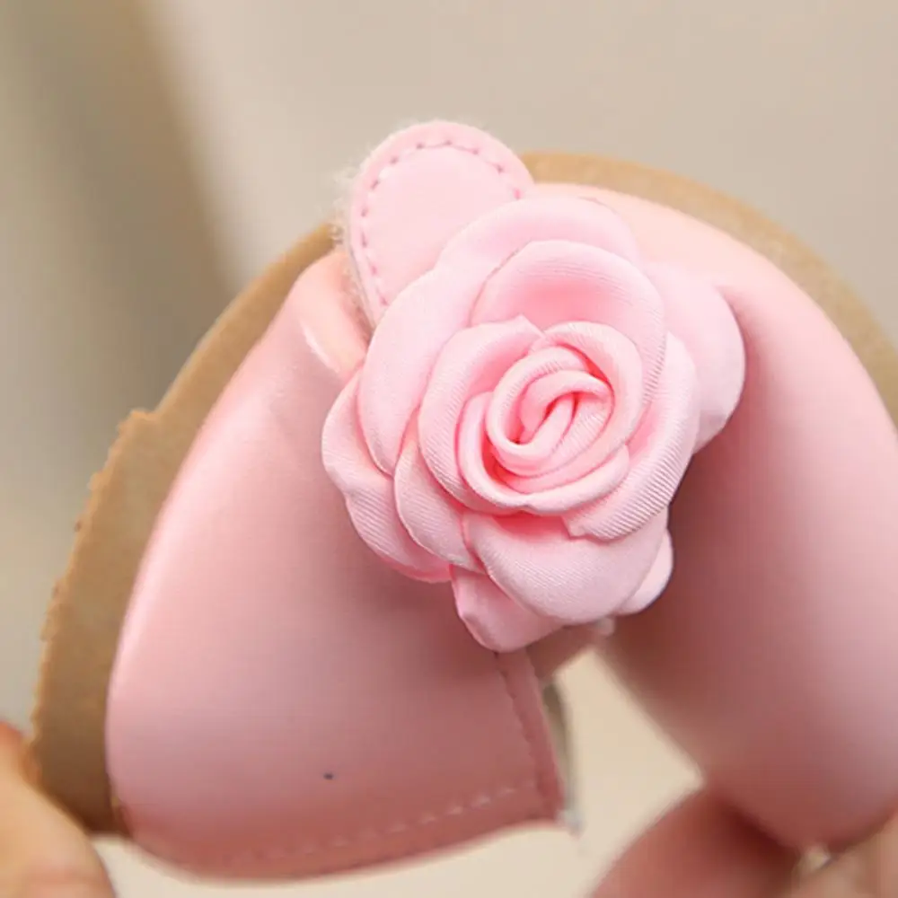 Новинка детская обувь для маленьких девочек с цветочным принтом Танцевальная