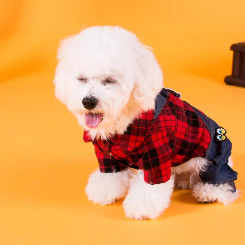 Hipidog Бесплатная доставка красного и черного цветов Рубашка с рисунком Собаки