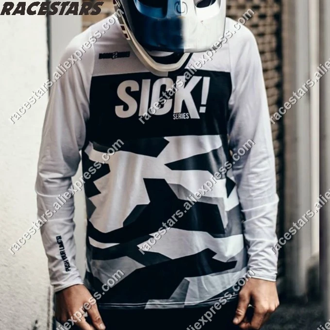 Футболка для мотокросса трикотажная одежда езды на мотоцикле горном велосипеде