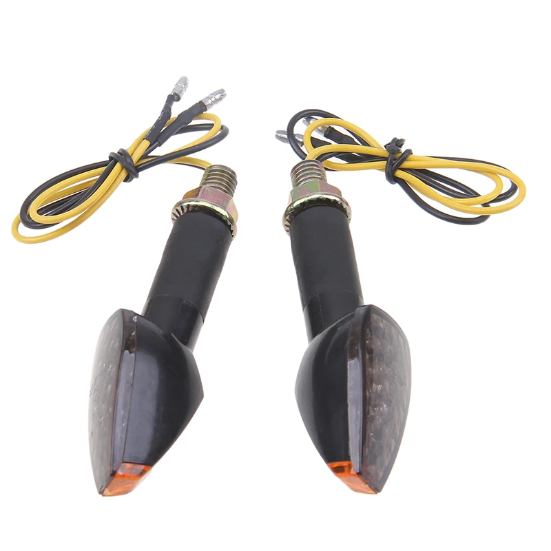 Универсальный указатель поворота для Мотоцикла Suzuki Kawasaki Cafe Racer лампа с