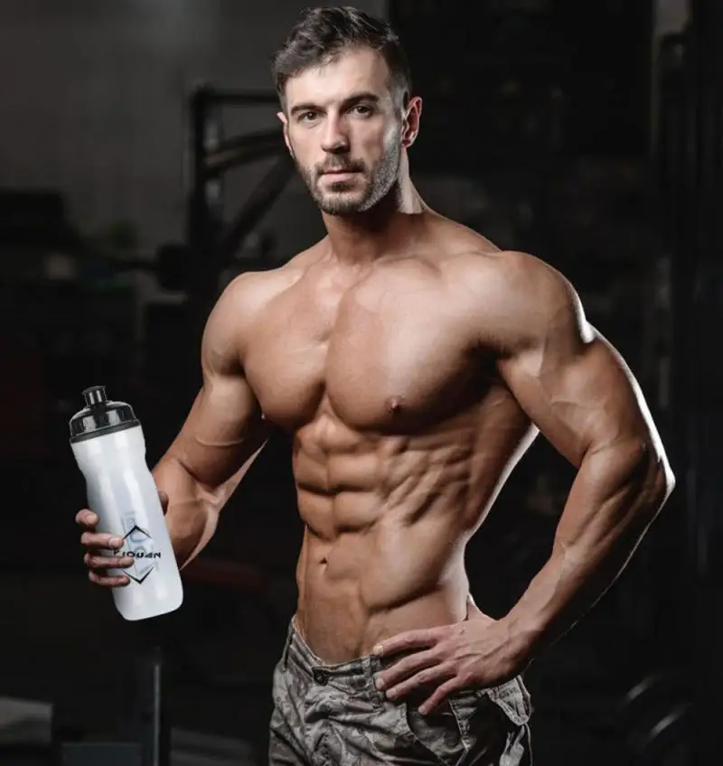 Спортивная бутылка для воды горного велосипеда фитнеса на открытом воздухе