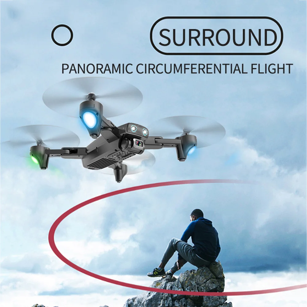 CSJ S167 gps 5G wifi FPV Радиоуправляемый Дрон с камерой 4K Дрон с gps точка полета жеста фотографии видео авто возврат дома RC Квадрокоптер