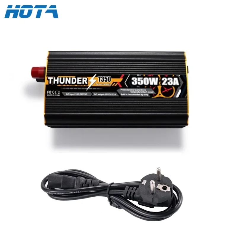 

Блок питания Hota T350 350W 23A для ISDT Hota D6 ToolkitRC M6D, зарядное устройство с выходом XT60
