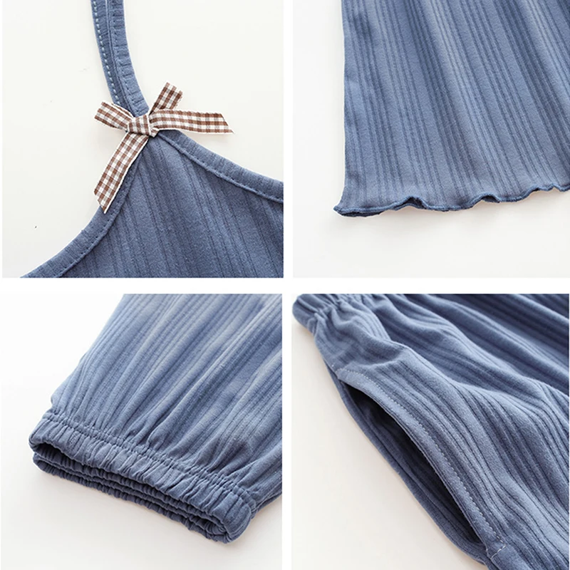 

Women's Sleepwear Short Set Pajamas for Women Pajama Set Sweet Soft Comfortable Short Sleeve T Shirts & Shorts Summer Pijama