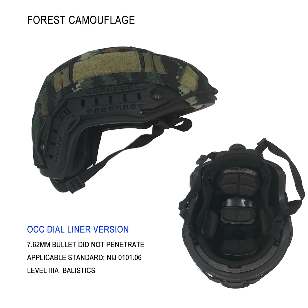 Противопуленепробиваемый Тактический шлем арамидный сердечник защитный NIJ IIIA