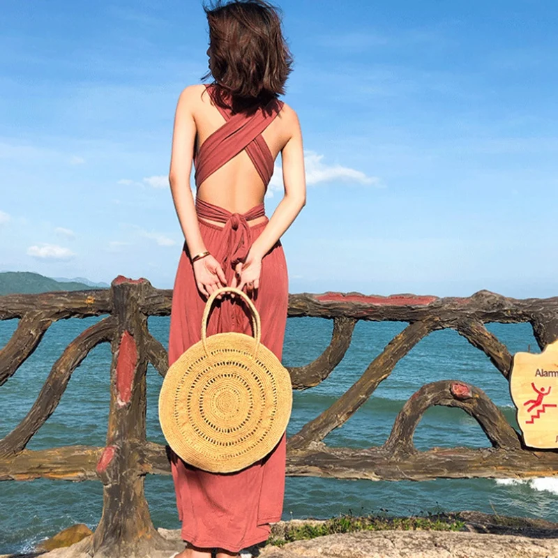 НОВАЯ шикарная пляжная сумка ручной работы с кисточками модная повседневная