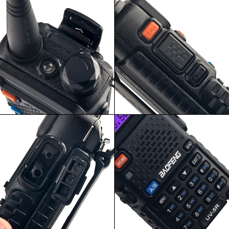 Baofeng UV-5R рация UV5R CB радиостанция 8 Вт 10 км 128 каналов УКВ Двухдиапазонная