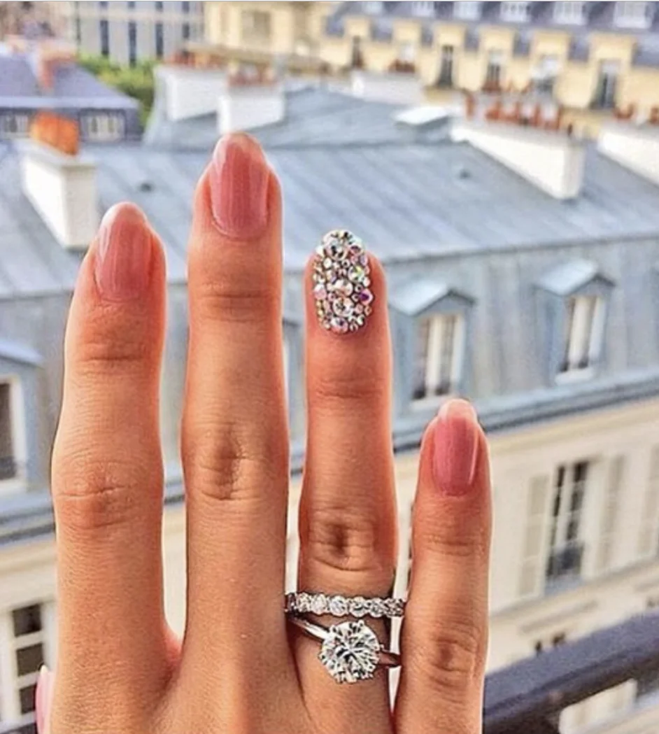 Роскошные ювелирные украшения из стерлингового серебра 925 пробы 2ct набор колец