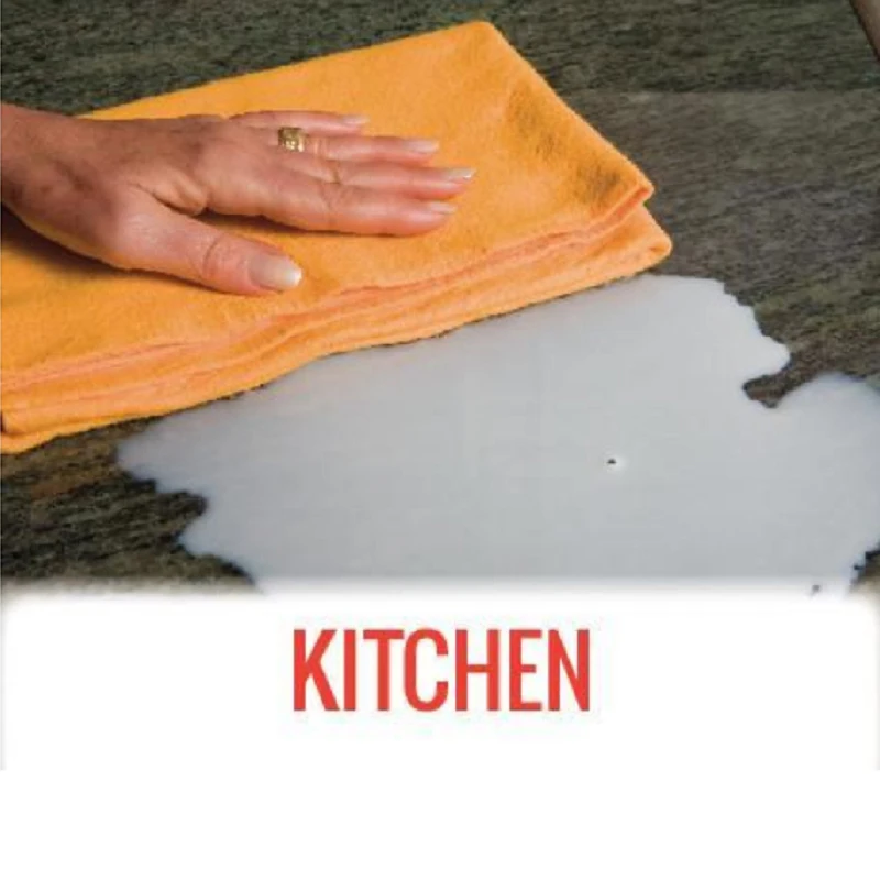 

8Pcs/Set Super Absorbent Towels Anti-grease Bamboo Fiber Dish Washing Wiping Rags TT-best