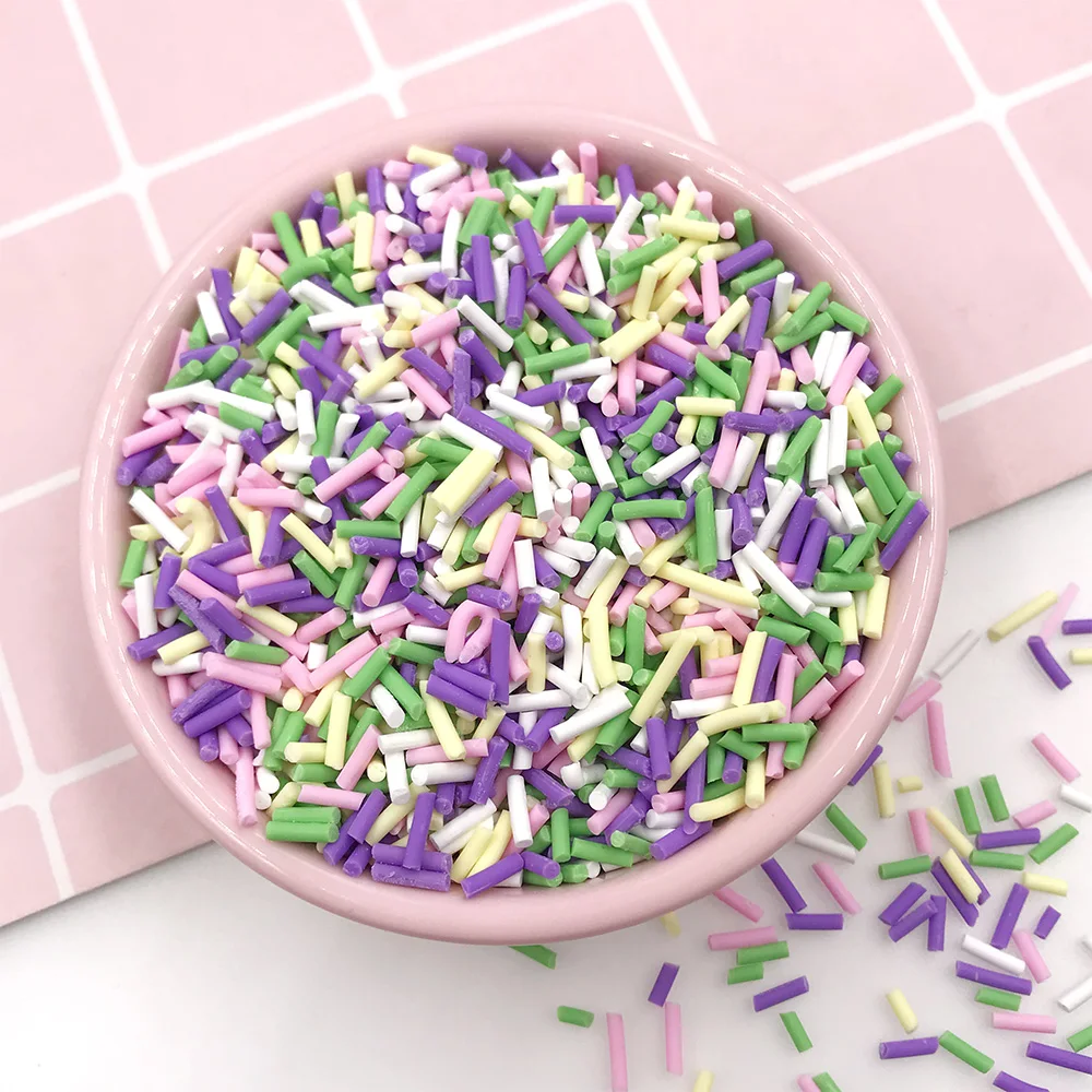 Длинные цилиндрические ломтики 50 г украшение для торта сделай сам поддельные