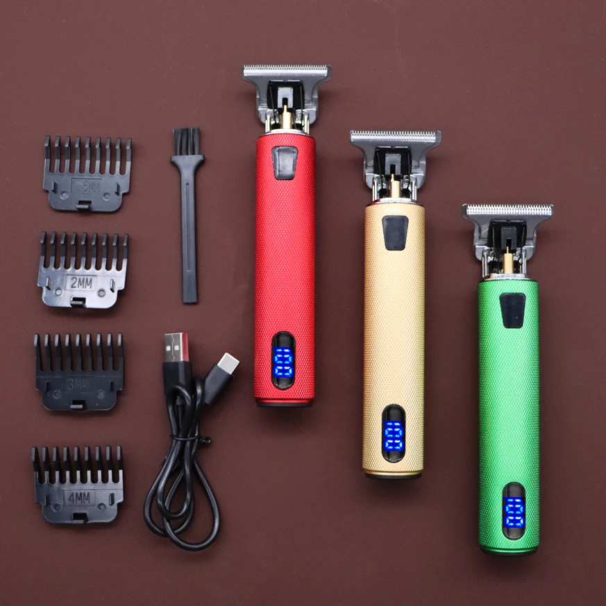 Триммер для волос Парикмахерская Машинка стрижки Беспроводная триммер бороды