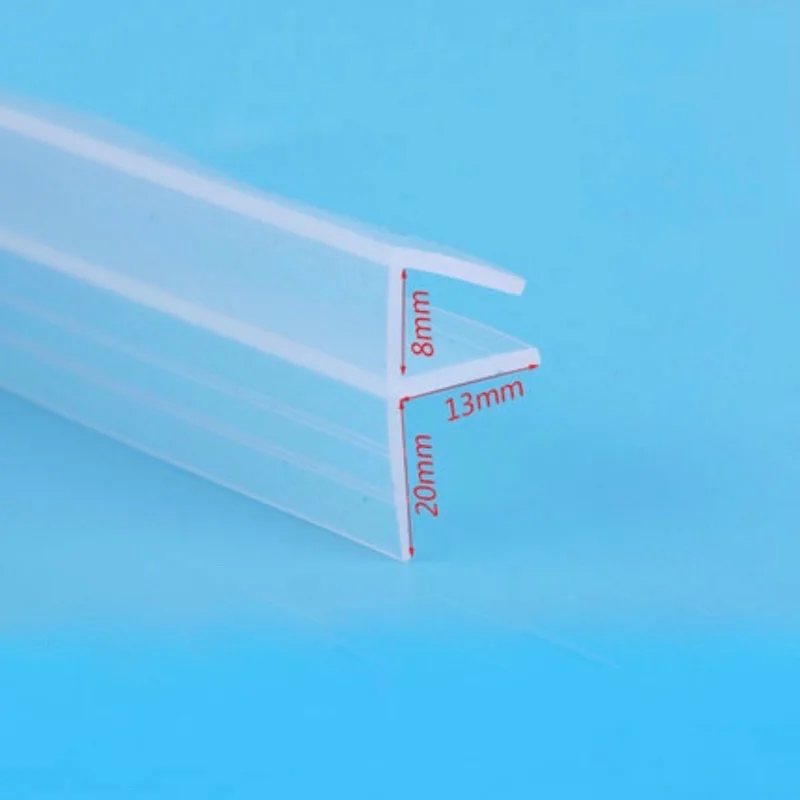 6 8 10 12 мм Стеклянные уплотнения безрамных дверей душа Окно Балконный экран Уплотнительная полоса уплотнения от сквозняков погодные условия 5 м Большая буква F.