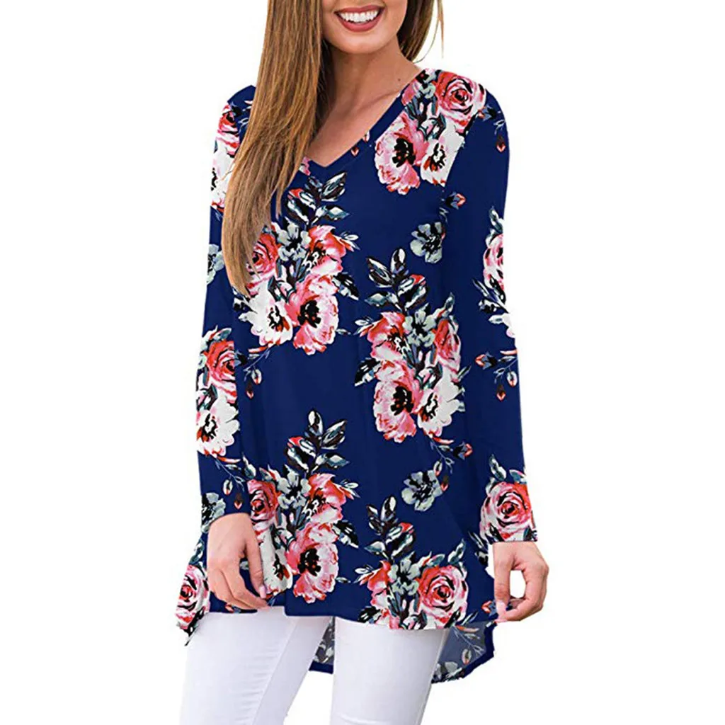 Бесплатная Винтажная Футболка Ostrich Женская Повседневная рубашка с длинным