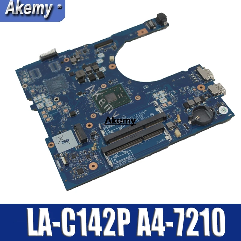 Новинка для dell inspiron 5455 5555 5755 LA C142P CN 0799KM 0799 км 799 материнская плата ноутбука с A4 7210 cpu