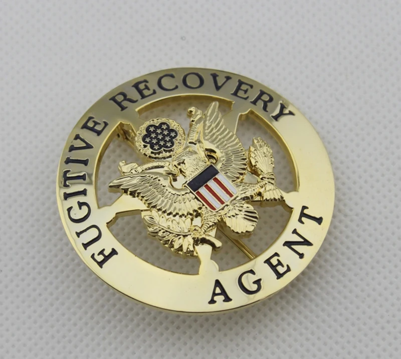 Копия Фильма Prop Pin Badge Collection значок агента по восстановлению беглецов|Значки| |