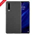Чехол YTF из углеродного волокна для Huawei P30, чехол для телефона из арамидного волокна, легкий тонкий матовый защитный чехол для Huawei P30