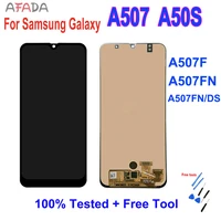6 4 lcd for samsung a50s a50s 2019 a507 a507f a507fn a507fnds lcd display touch screen digitizer assembly lcd replacement