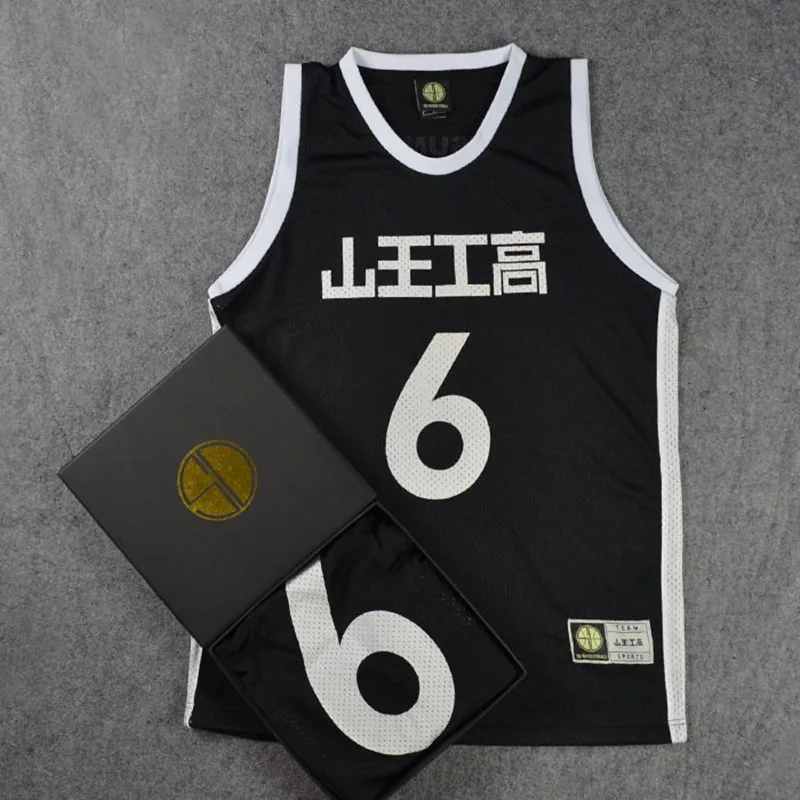 

Аниме Slam Dunk Akita SANNOH MATSUMOTO 6 # баскетбольная майка для косплея
