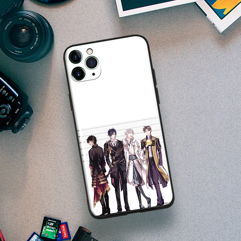 Touken ranbu аниме ookurikara для IPhone Se 6 6s 7 8 Plus X XR XS 11 12 Mini Pro Max стеклянный ТПУ силиконовый