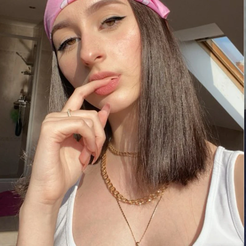 Панк витая Цепочка ожерелье модная цепочка колье для женщин вечерние ювелирные