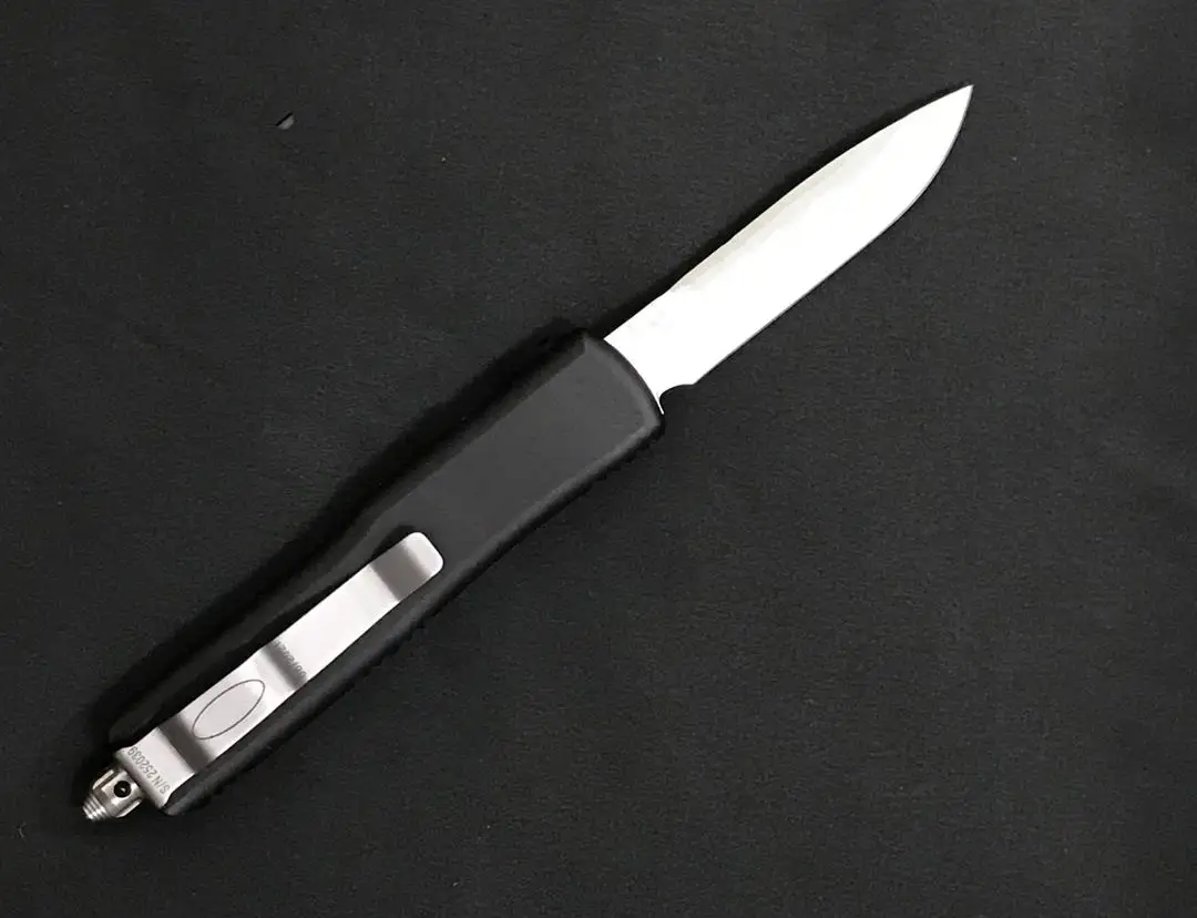 Enlarge High Quality Outdoor Camping Tactical Knife Aluminum Handle Safety-defend Knives Pocket Portable EDC Tool Self defense gift