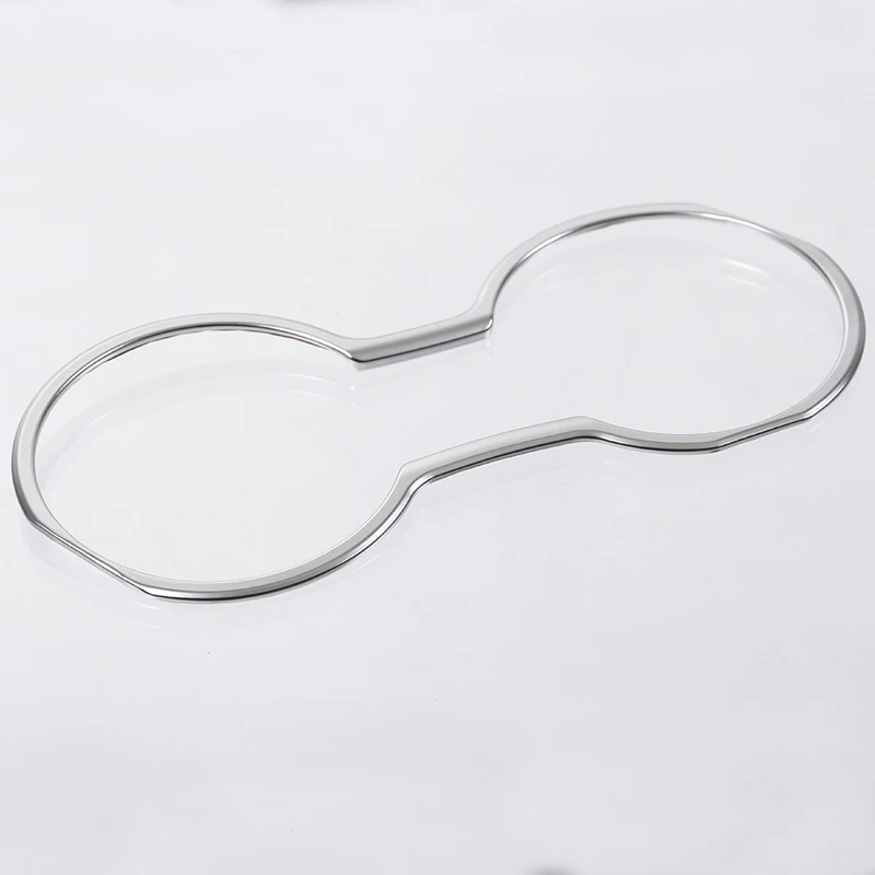 CNORICARC хромированный ABS центральный пульт декоративная рамка для чашки воды