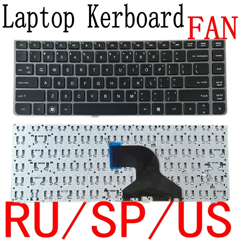 

Laptop Replacement Keyboardfor Hp Probook 4430s 4436s 4435s