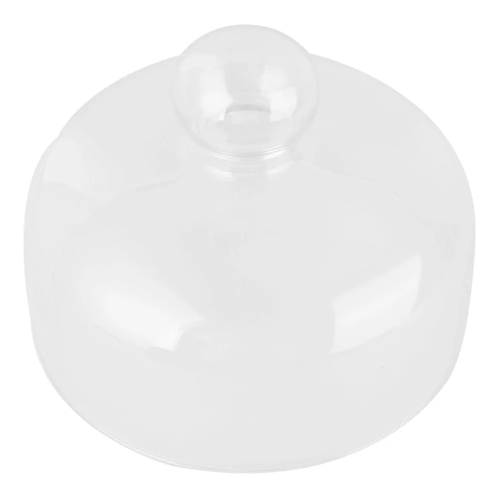 

1Pc Simple Practical Food Tent Round Pastry Dessert Lid for Kitchen Transparent